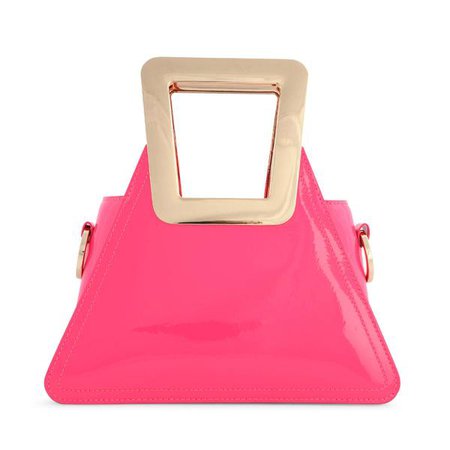Fuji Mini Statement Handle Bag Pink | Kat Maconie – Kat Maconie®