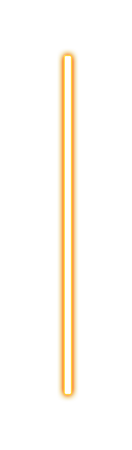 orange neon line