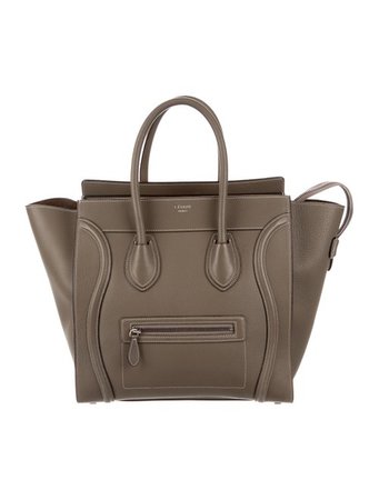 Celine Céline Mini Luggage Tote - Handbags - CEL74258 | The RealReal