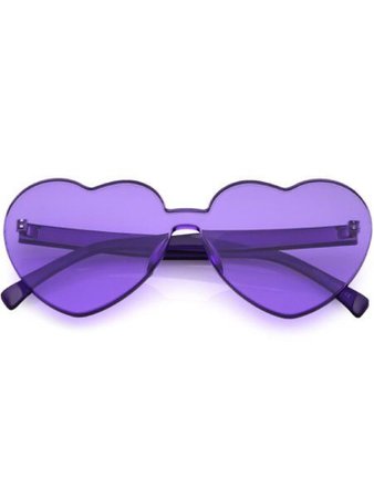 Purple Heart glasses