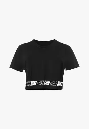 Nike Performance ICON CLASH TOP - Camiseta estampada - black/white - Zalando.es