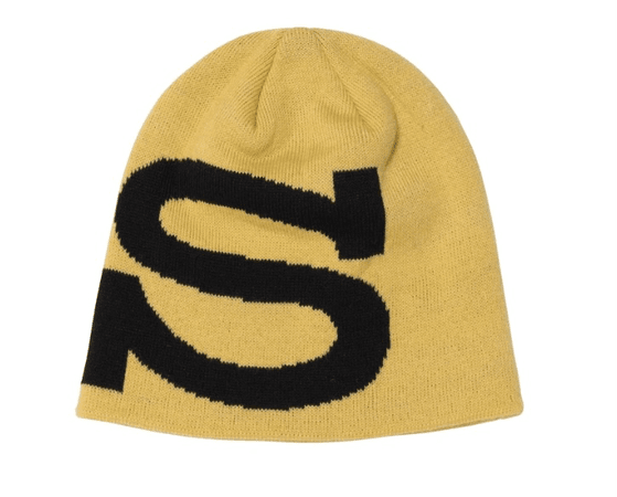 Stussy yellow beanie hat