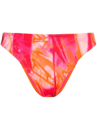 Versace Bas De Bikini à Effet Tie Dye - Farfetch