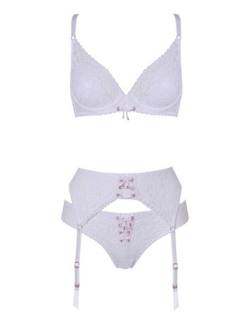 Lyst - Agent Provocateur Daizy Thong White in White