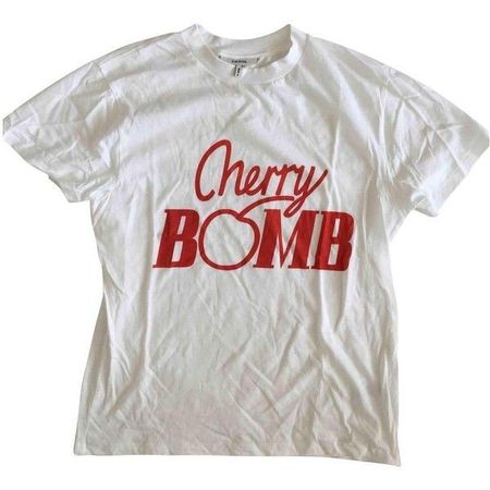 shirt with the saying "cherry bomb"