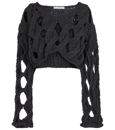 Acne Studios cropped sweater