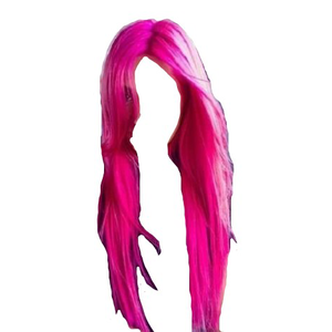 hot pink hair png