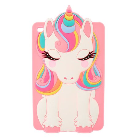 Rainbow Unicorn iPad® Mini Silicone Case | Claire's US