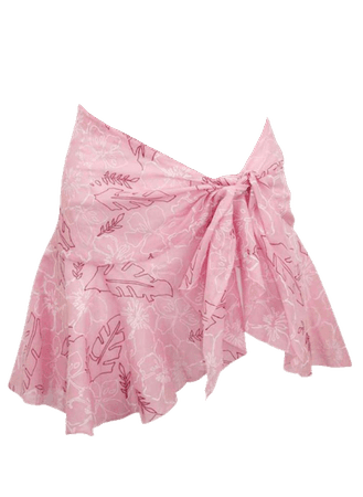 @lollialand- pink beach skirt