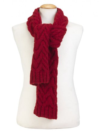 Wilmot Scarf Red