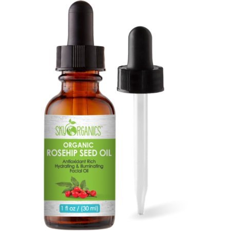 3 Pack - Sky Organics Antioxidant Rich, Hydrating & Illuminating Rosehip Facial Seed Oil, 1 oz. - Walmart.com - Walmart.com