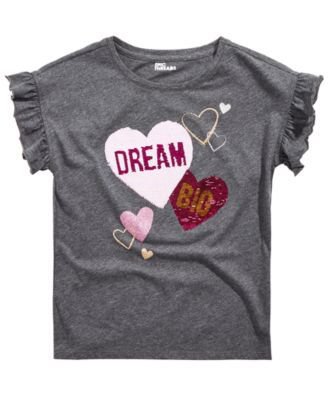 dream big sequin heart shirt - Google Search