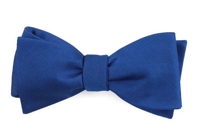 Royal Blue Grosgrain Solid Bow Tie | Boys Bow Ties | The Tie Bar