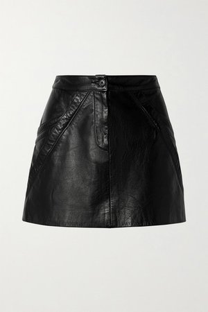 Nili Lotan | Kade paneled leather mini skirt | NET-A-PORTER.COM