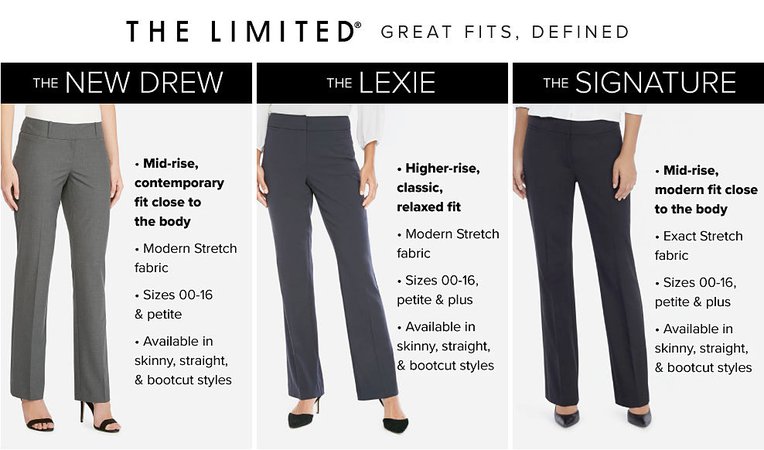 THE LIMITED Pants for Women: Black, White, Dress & More | belk
