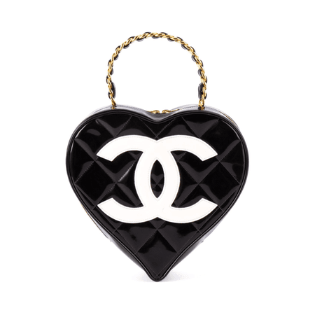 Chanel - Vintage quilted heart purse - Semaine