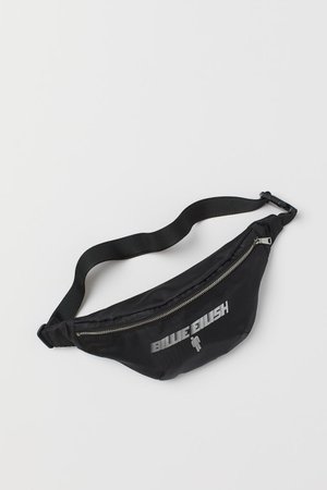 Printed Belt Bag - Black/Billie Eilish | H&M US