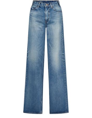 Women's Kitty jeans in clear sky rinse denim | CELINE | 24S