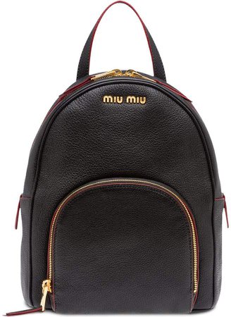 Madras mini backpack