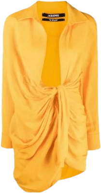jacquemus yellow dress
