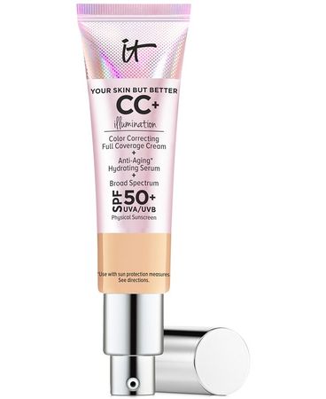 IT Cosmetics CC+ Cream Illumination with SPF 50+ & Reviews - Makeup - Beauty - Macy's