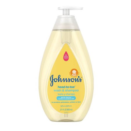 Johnson's Head-To-Toe Baby Wash And Shampoo - 27.1 Fl Oz : Target