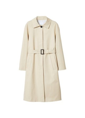 MANGO Buttons cotton trench