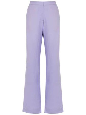 Purple Egrey Wide Leg Trousers | Farfetch.com