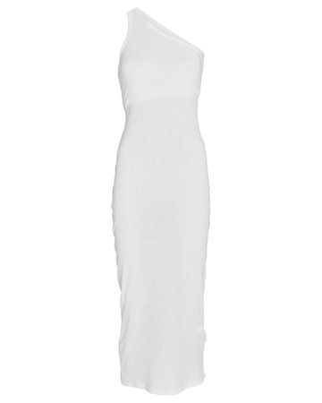 Enza Costa One-Shoulder Midi Dress | INTERMIX®
