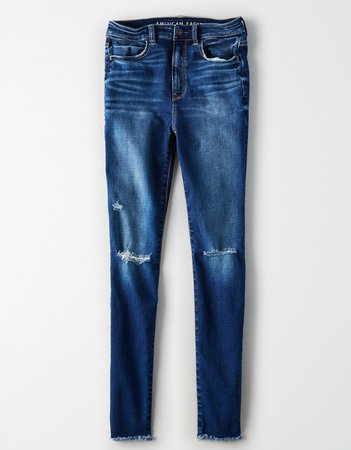 Highest Waist Jegging, Jet Indigo | American Eagle Outfitters