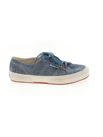 Superga Blue Sneakers Size 6 1/2 - 60% off | thredUP