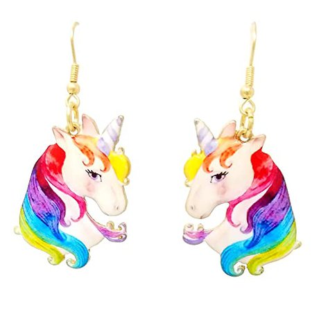 Unicorn earrings 2