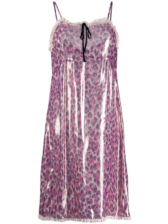 Miu Miu metallic leopard dress $1,500 - Buy Online - Mobile Friendly, Fast Delivery, Price