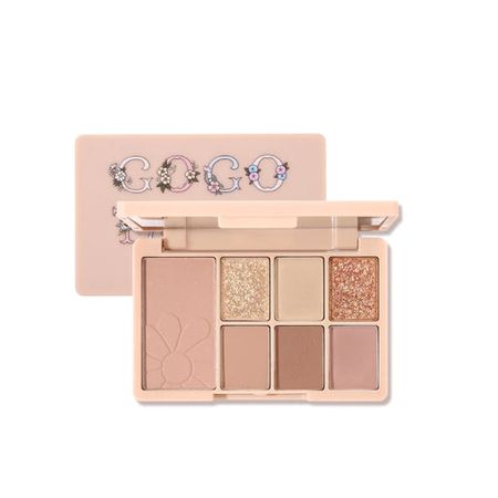 Gogotales Flowers Blooming Eyeshadow Palette Chic Decent Beauty