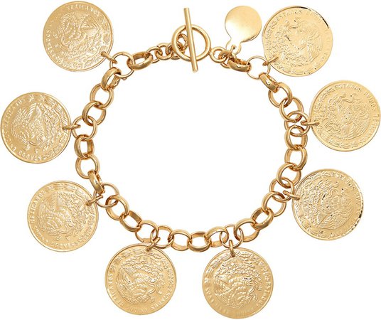 Carlota Coin Charm Bracelet
