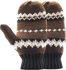 brown mittens