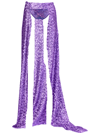 Nyane inspired Purple Sequin Coachella look for Imani Skirt (Dei5 edit)