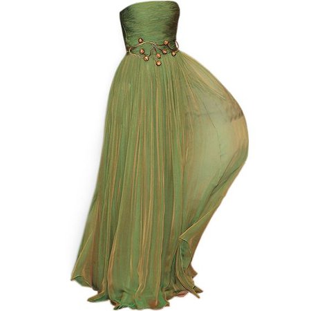 Green Evening Gown