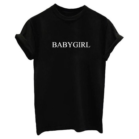BabyGirl Words Cotton T Shirt