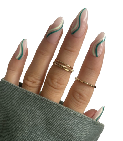 green nails :)