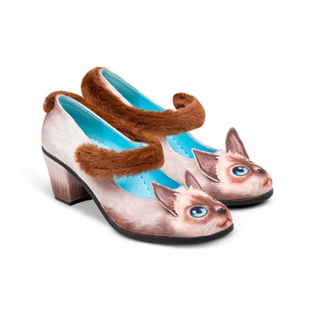 Chocolaticas Siamese Cat Heels