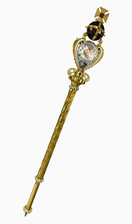 gold sceptre