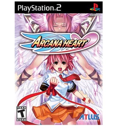 Arcana heart ps2 Playstation 2 game videogame y2k angel