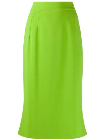Dolce & Gabbana Midi Pencil Skirt F4BMQTFURDV Green | Farfetch