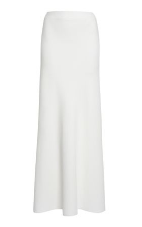 High-Rise Crepe Maxi Skirt By Giambattista Valli | Moda Operandi