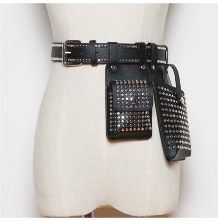 Punk Belt Bag Leather Belt Buckle Multi-pack | RebelsMarket