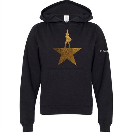 Official Hamilton Musical Merchandise HAMILTON Pullover Youth Hoodie