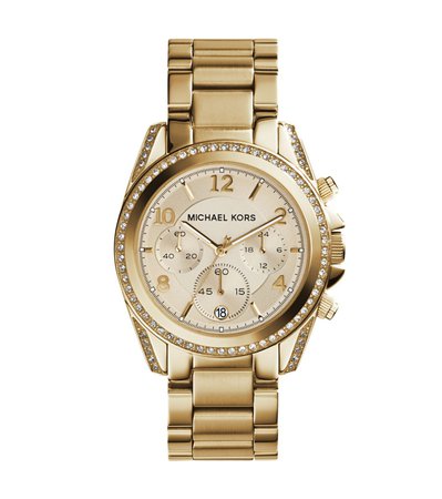 Blair Gold-tone Chronograph Watch | Michael Kors