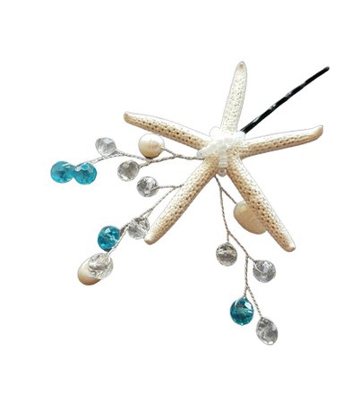 Starfish Hair Pins, Beach Wedding Bobby Pin, SeaShells Pearls Bobby Pin Set, Mermaid Hair clips Destination Wedding Headpiece Shell barrete