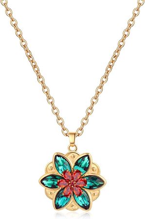 Amazon.com: Gold Anastasia Necklace for Women Girls Lost Princess Inspired Together In Paris Halloween Christmas Birthday Gift : Clothing, Shoes & Jewelry